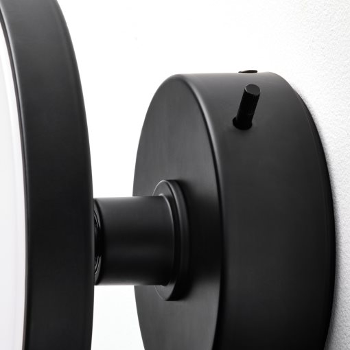 KABOMBA, wall lamp with built-in LED light source and mirror dimmable/matt, 20 cm, 604.852.83