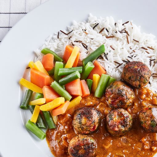LATTLAGAT, vegetable balls with rice/ready meal frozen, 380 g, 605.061.72