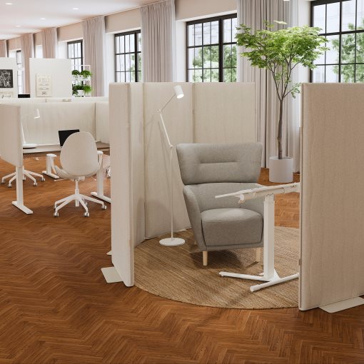 MITTZON, acoustic screen/floor standing, 90x157 cm, 605.282.06