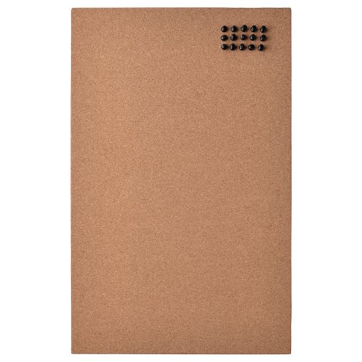 FLÖNSA, memo board with pins, 52x33 cm, 605.324.68