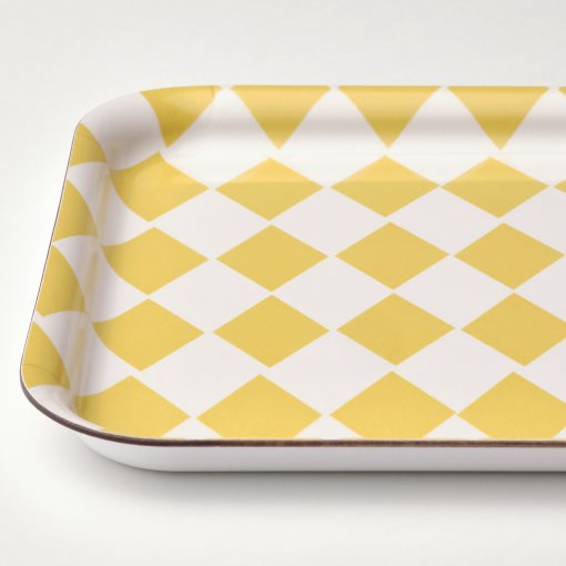VÅRSIKLÖJA, tray patterned, 20x28 cm, 605.422.31