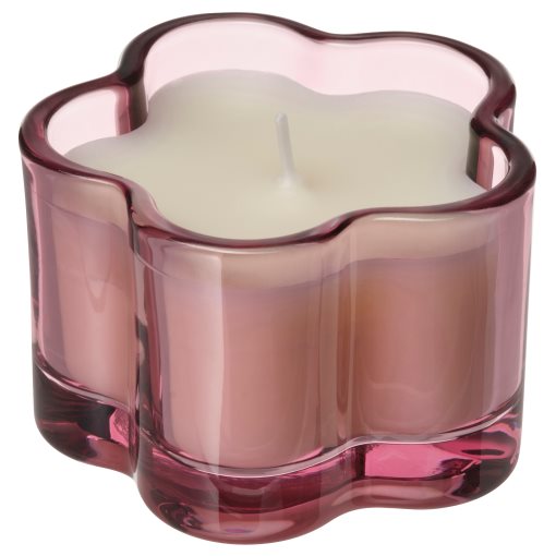 MORKULLA, scented candle in glass/Lilac , 22 hr, 606.195.98