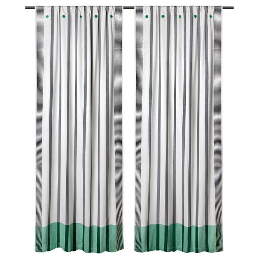 MÄVINN, curtains 1 pair, 110x300 cm, 606.199.61