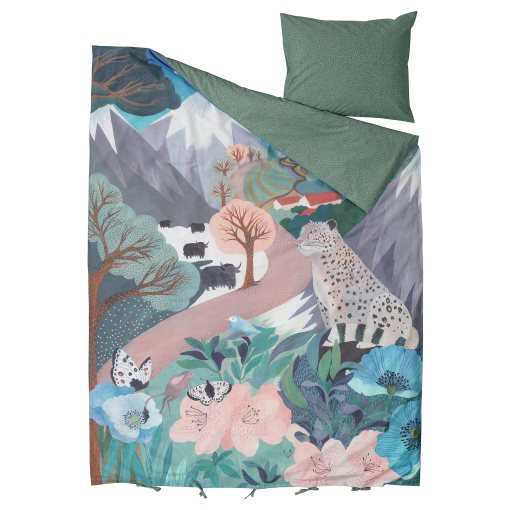 ALPTALL, duvet cover and pillowcase, 150x200/50x60 cm, 606.206.67