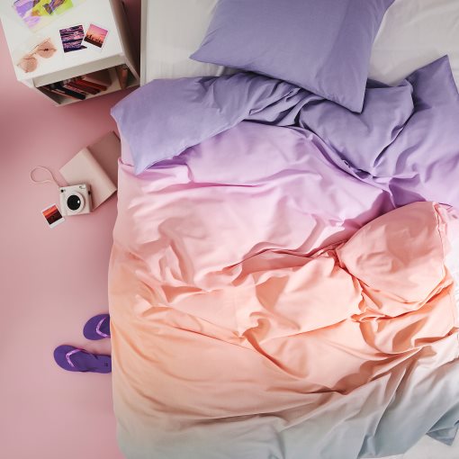 FLÄDERBUSKE, duvet cover and pillowcase, 150x200/50x60 cm, 606.233.26