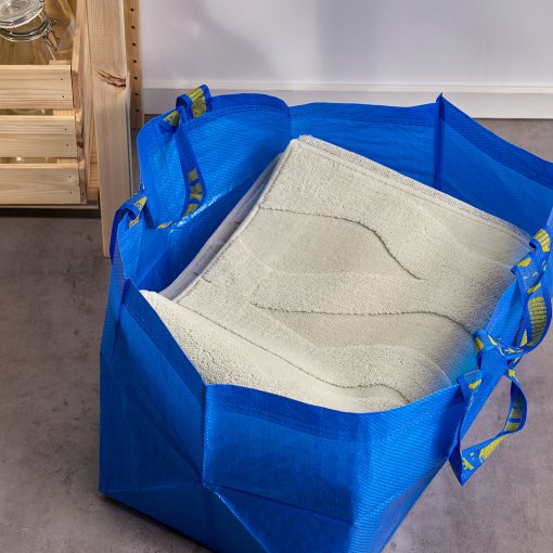 VÄXELFEL, rug low pile, 133x195 cm, 606.369.65