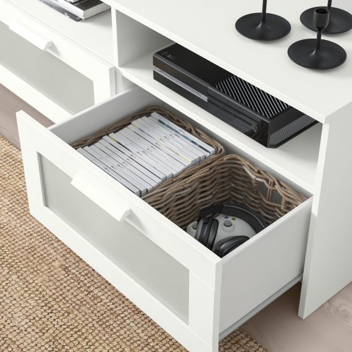 BILLY/BRIMNES, TV storage combination, 340x41x202 cm, 693.986.20