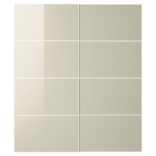 HOKKSUND, pair of sliding doors, 200x236 cm, 694.397.05