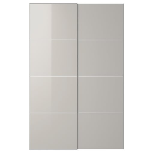 HOKKSUND, pair of sliding doors, 150x236 cm, 694.397.10