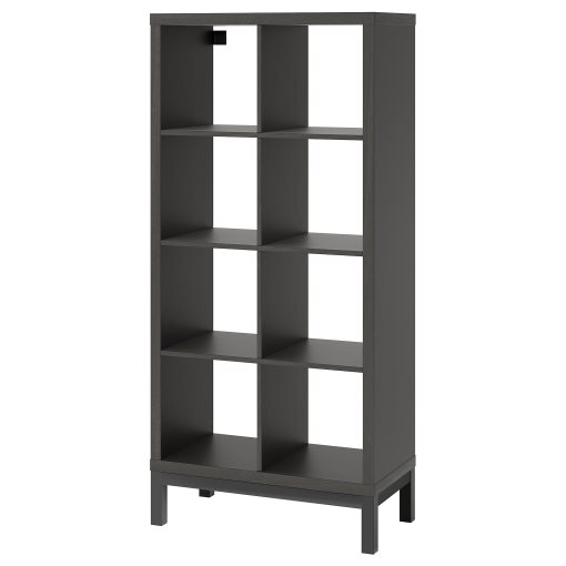 KALLAX, shelving unit with underframe, 77x164 cm, 694.426.42