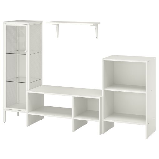 BAGGEBO, TV storage combination, 174x35x116 cm, 694.436.51