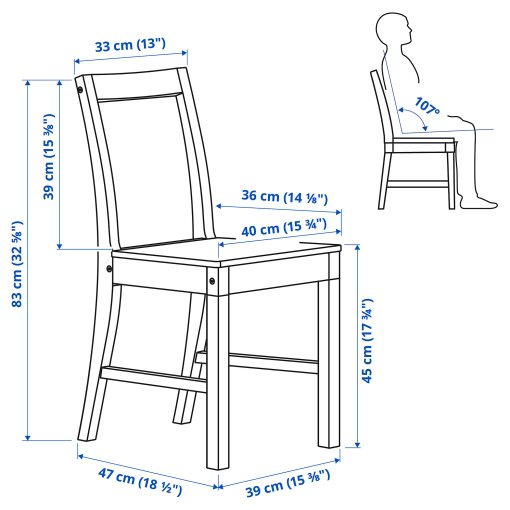 PINNTORP/PINNT, table and 2 chairs, 67/124 cm, 694.844.44