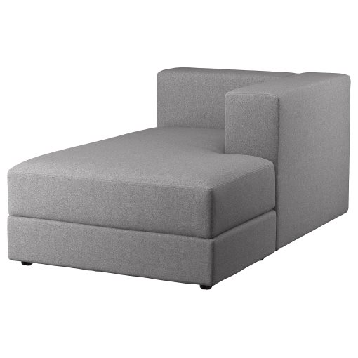 JÄTTEBO, chaise longue module with armrest, right, 694.945.94