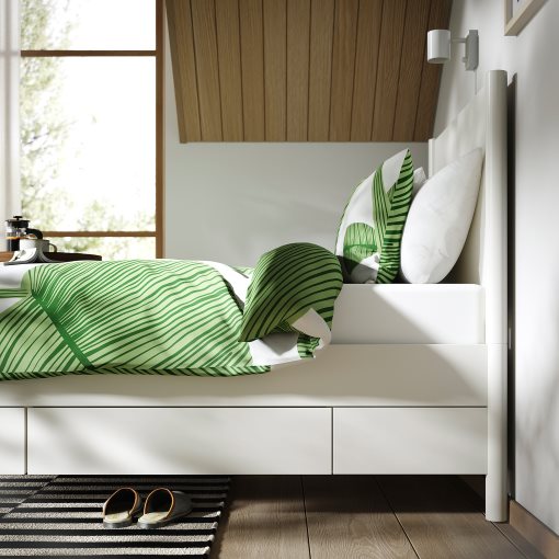 TONSTAD, bed frame with storage, 90x200 cm, 694.966.06