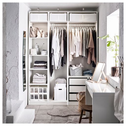 PAX, wardrobe, 175x58x236 cm, 695.026.31