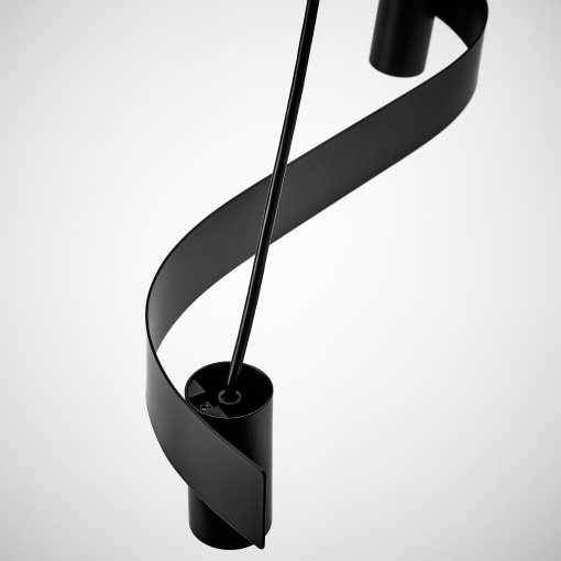 VIHALS, pendant lamp wave shaped with light bulb/smart wireless dimmable, 695.371.26