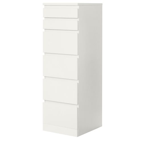MALM, chest of 6 drawers, 704.035.93