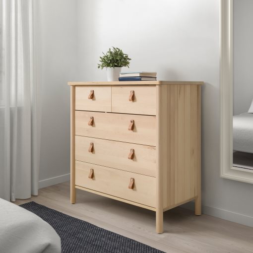 BJÖRKSNÄS, chest of 5 drawers, 704.072.99