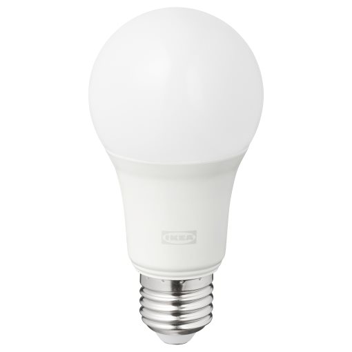 TRÅDFRI, LED bulb E27 806 lumen, wireless dimmable colour and white spectrum, 704.391.58
