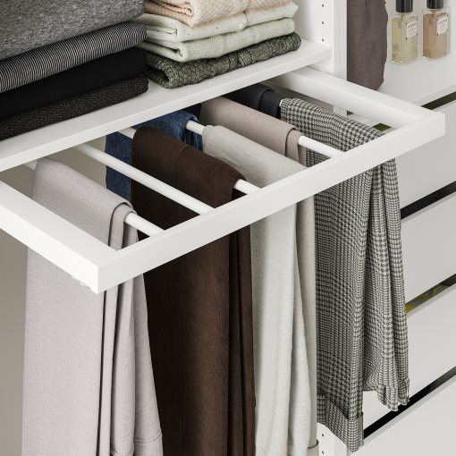 KOMPLEMENT, pull-out trouser hanger, 75x58 cm, 704.465.40