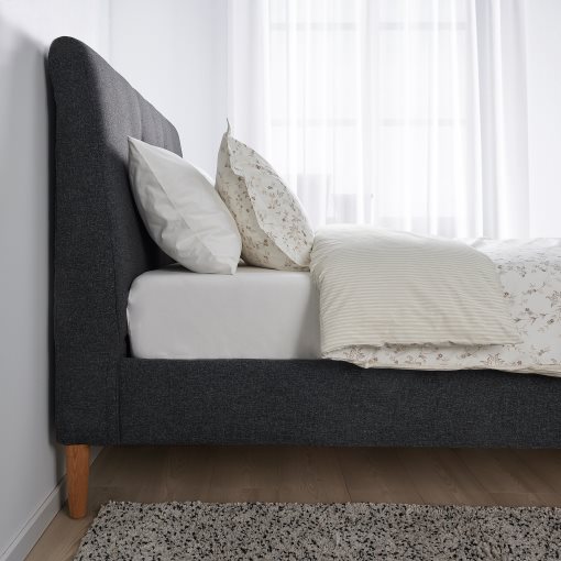 IDANÄS, upholstered bed, 140x200 cm, 704.589.34