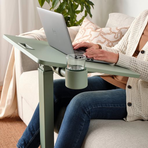 MITTZON, laptop table with castors, 66x50 cm, 704.981.95