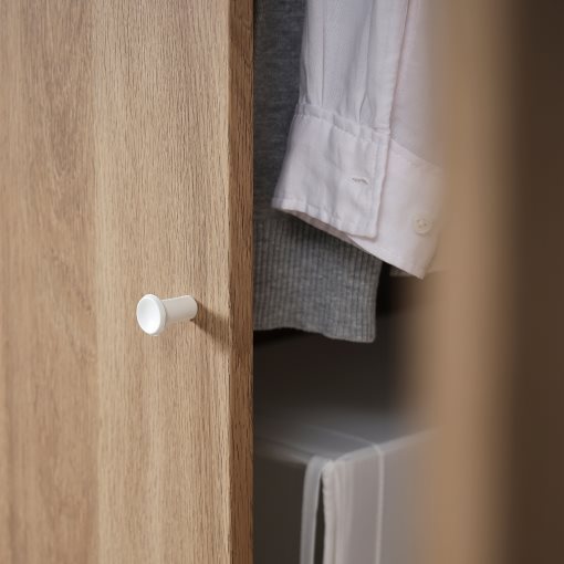 VILHATTEN, wardrobe with 2 doors and 2 drawers, 98x57x190 cm, 705.306.09