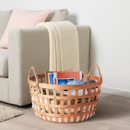 VÄXTHUS, basket/handmade, 50x27 cm, 705.511.35