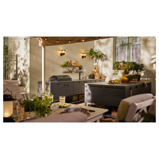 BATSKAR, add-on unit with shelves/outdoor, 120x70 cm, 705.533.99