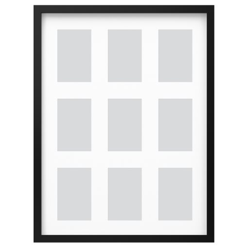 RODALM, frame for 9 pictures, 46x61 cm, 705.537.09