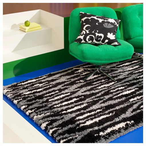 BULLERREMSA, χαλί ψηλό πέλος, 133x195 cm, 705.543.89