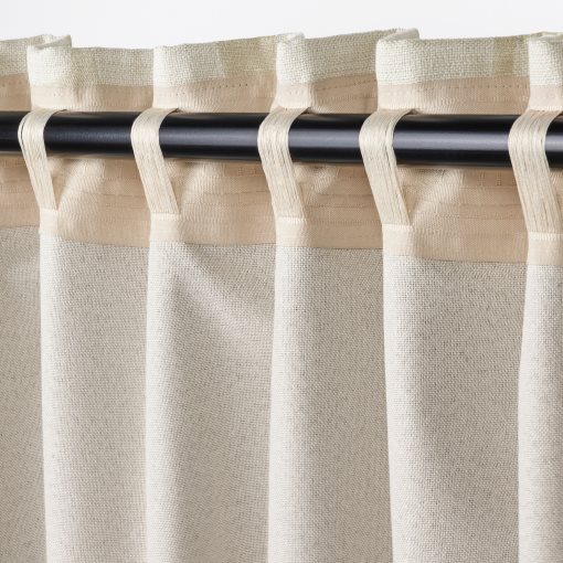 LÖNNSTÄVMAL, block-out curtains 1 pair, 145x300 cm, 705.563.74