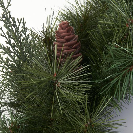 VINTERFINT, στεφάνι/εσωτερικού/εξωτερικού χώρου/κουκουνάρι, 60 cm, 705.621.34