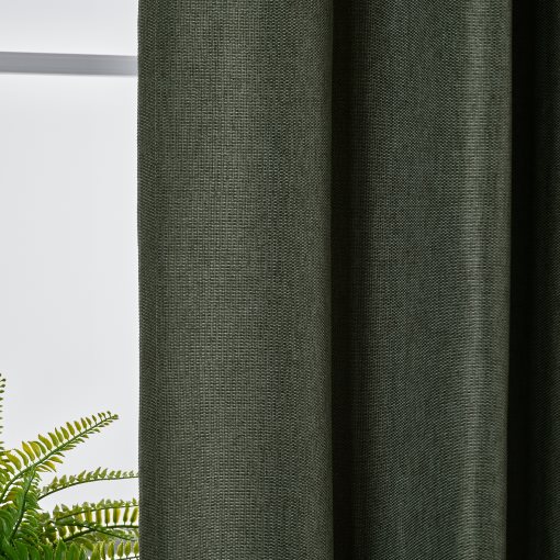 ANNAKAJSA, room darkening curtains 145x300 cm, 1 pair, 705.860.74