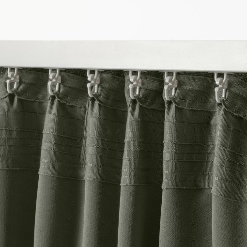 ANNAKAJSA, room darkening curtains 145x300 cm, 1 pair, 705.860.74