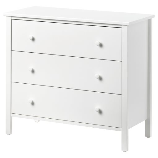 KILBERGET, chest of 3 drawers, 86x78 cm, 706.099.14