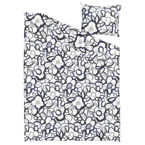 HÄRLIR, duvet cover and pillowcase, 150x200/50x60 cm, 706.260.32