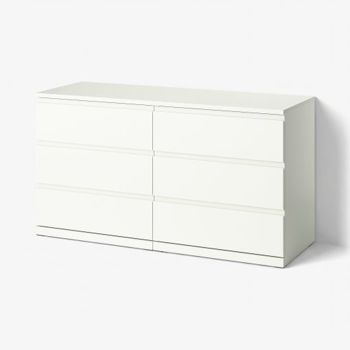 STORKLINTA, chest of 6 drawers, 140x50x75 cm, 706.275.50