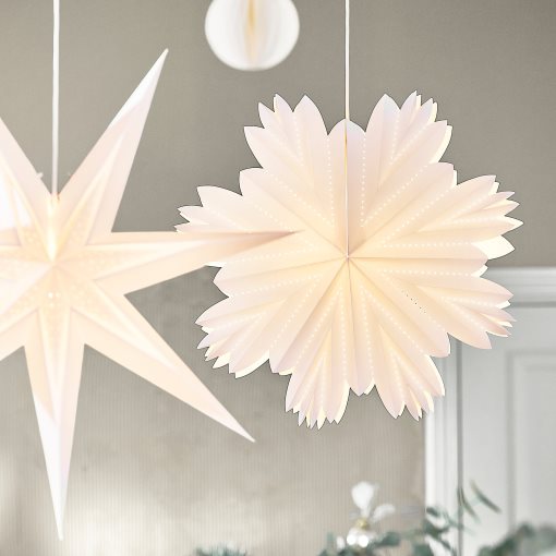 STRÅLA, lamp shade petal/star, 55 cm, 706.398.74