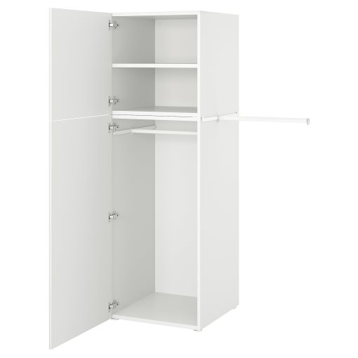 PLATSA, wardrobe with 2 doors, 90-107x57x181 cm, 794.372.87