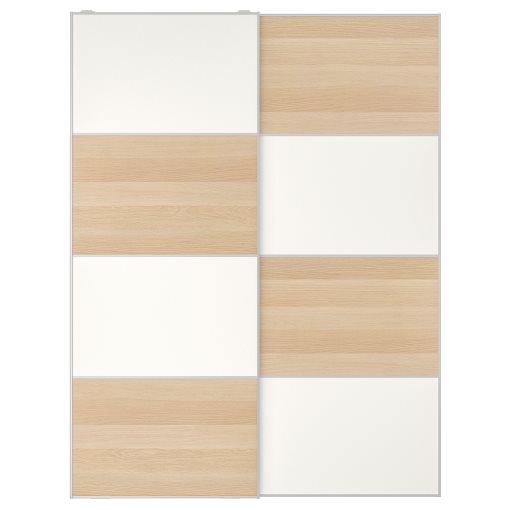 MEHAMN, pair of sliding doors, 150x201 cm, 794.397.62