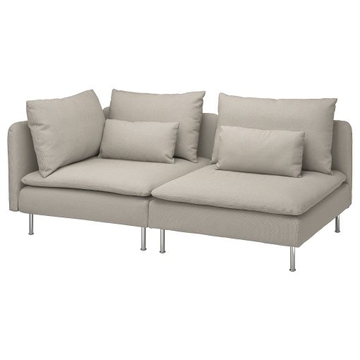 SÖDERHAMN, 3-seat sofa with open end, 794.496.95