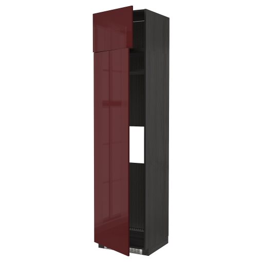 METOD, high cabinet for fridge or freezer with 2 drawers, 60x60x240 cm, 794.561.29
