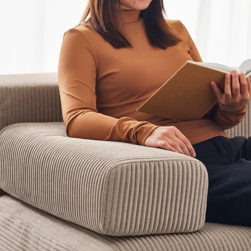 JÄTTEBO, 2,5-seat modular sofa with chaise longue/left with headrest, 794.900.91