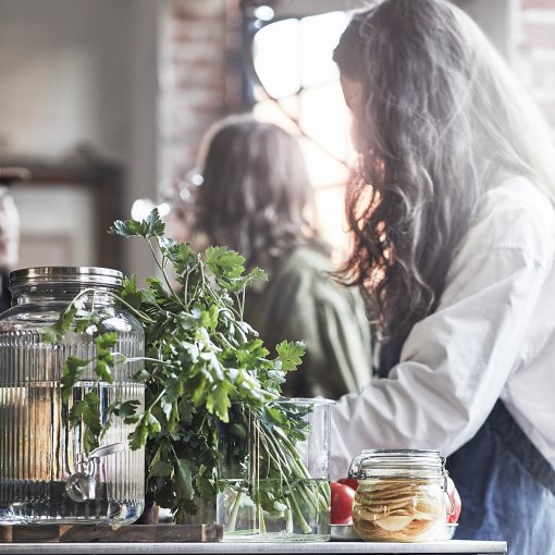 GRILLSKÄR, kitchen sink unit/charcoal barbecue/outdoor, 344x61 cm, 794.968.80