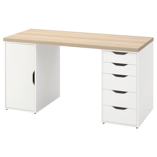 LAGKAPTEN/ALEX, desk, 140x60 cm, 795.216.48