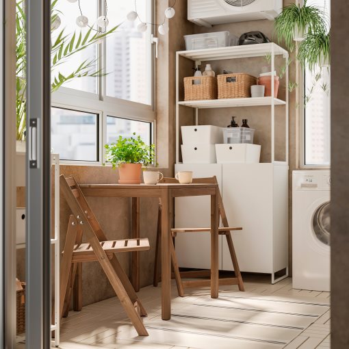 NÄMMARÖ, τραπέζι και 2 πτυσσόμενες καρέκλες, εξωτερικού χώρου, 795.338.68