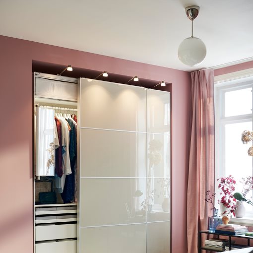 HOKKSUND, 4 panels for sliding door frame, 803.738.02