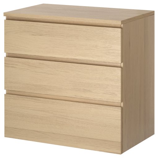 MALM, chest of 3 drawers, 804.035.64