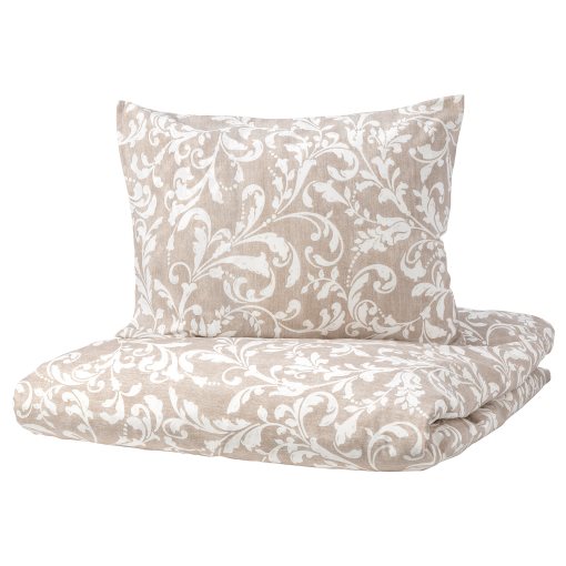 VÅRBRÄCKA, quilt cover and pillowcase, 150x200/50x60 cm, 804.126.10